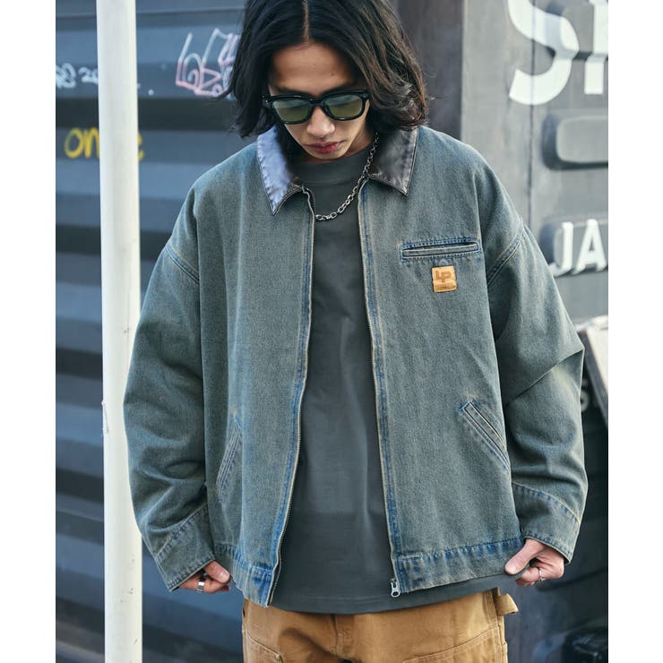 ワーカーズデニムZIPジャケット[品番：WG010093396]｜WEGO【MEN
