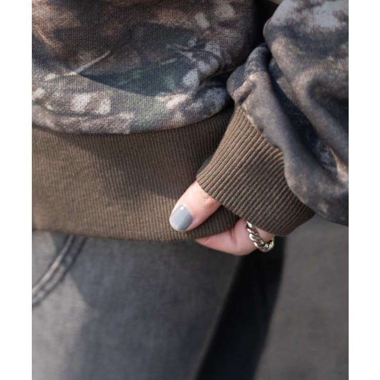 リアルツリーカモフラBIGZIPパーカー | WEGO【WOMEN】 | 詳細画像6 