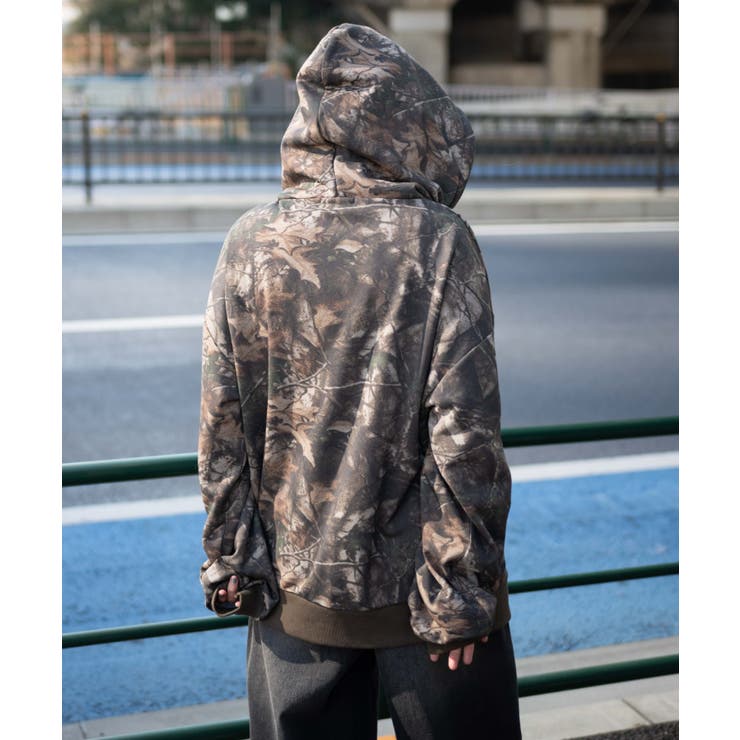 リアルツリーカモフラBIGZIPパーカー[品番：WG010093398]｜WEGO