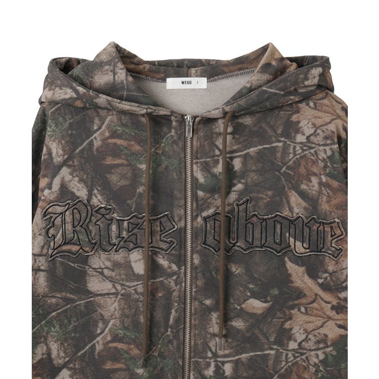 リアルツリーカモフラBIGZIPパーカー | WEGO【WOMEN】 | 詳細画像18 