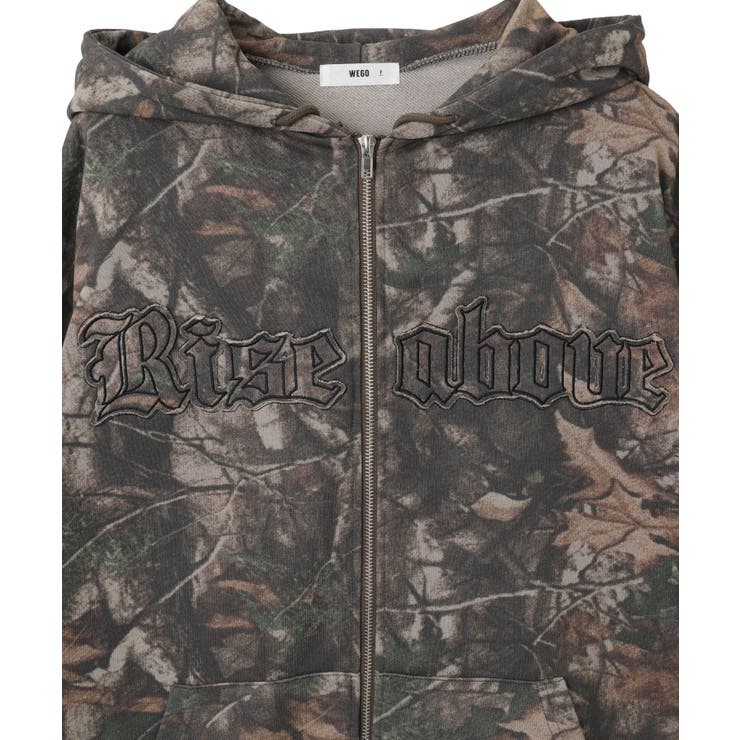 リアルツリーカモフラBIGZIPパーカー | WEGO【WOMEN】 | 詳細画像19 