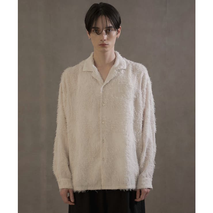 ジャガードフリンジシャツ(LS) | WEGO【MEN】 | 詳細画像1 