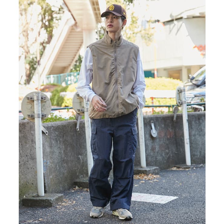 ナイロンイージーカーゴパンツ | WEGO【MEN】 | 詳細画像2 