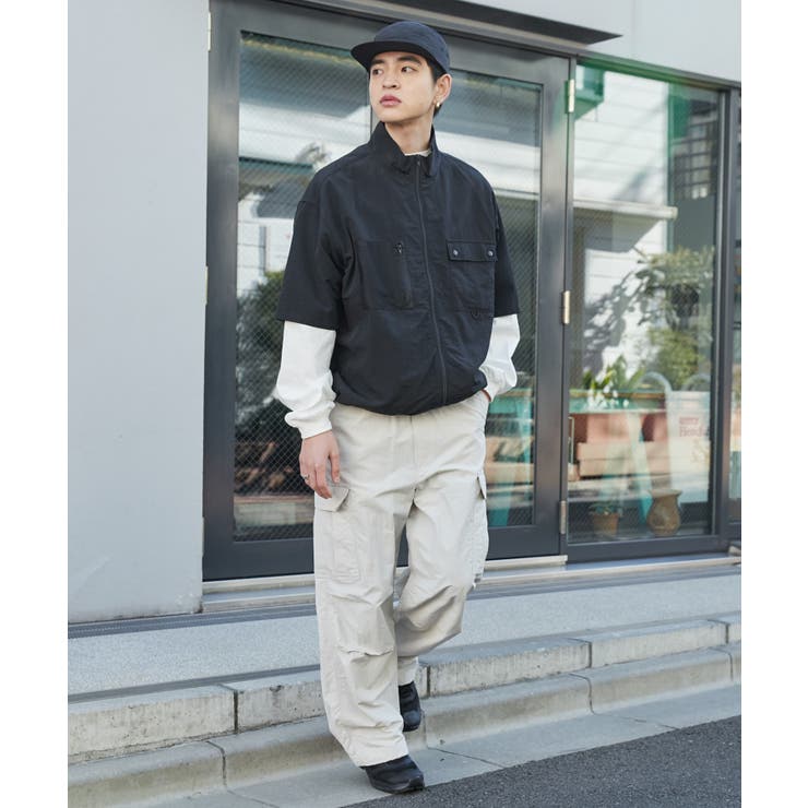 ナイロンイージーカーゴパンツ | WEGO【MEN】 | 詳細画像5 