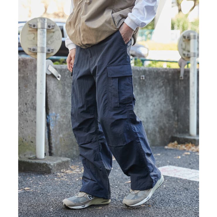 ナイロンイージーカーゴパンツ | WEGO【MEN】 | 詳細画像12 