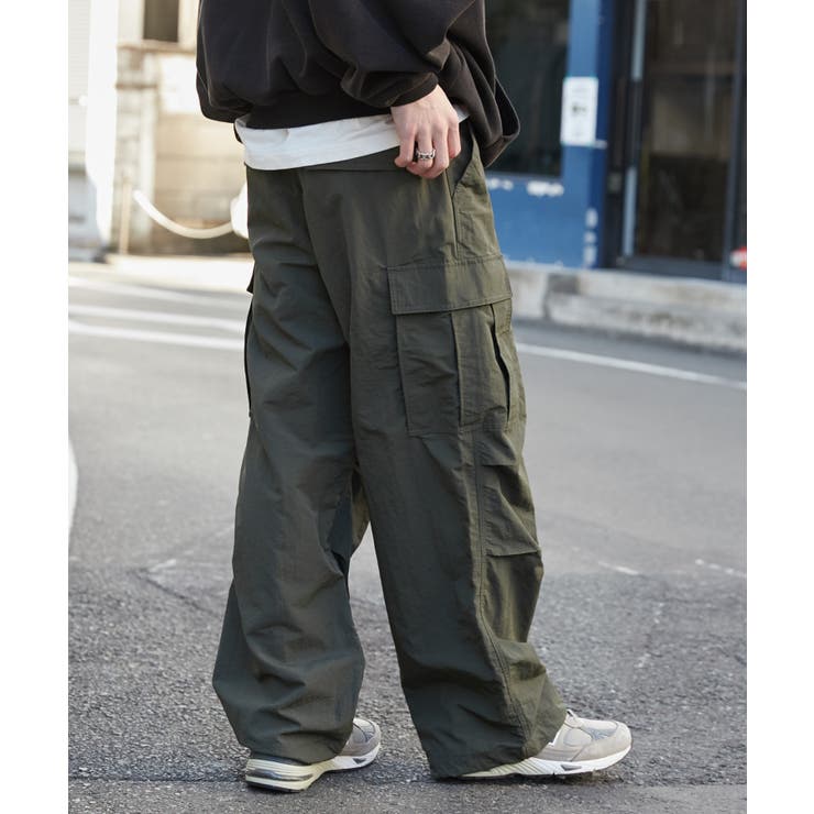 半額 福袋の通販 ナイロンイージーカーゴパンツ[品番：WG010093409]｜WEGO【MEN パンツ