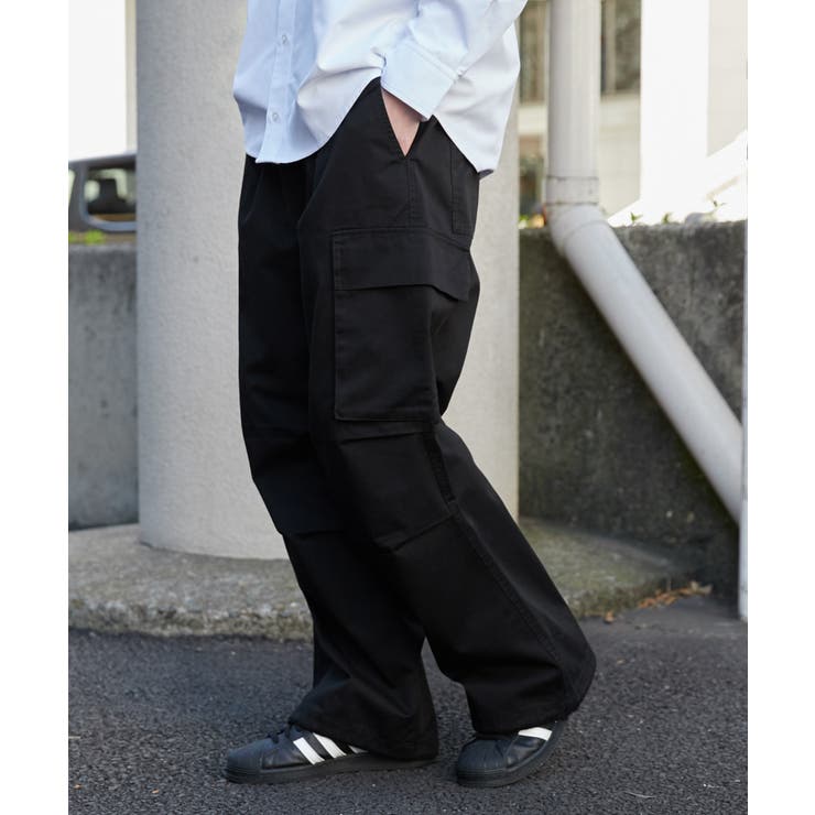 イージーワイドカーゴパンツ[品番：WG010093410]｜WEGO【MEN