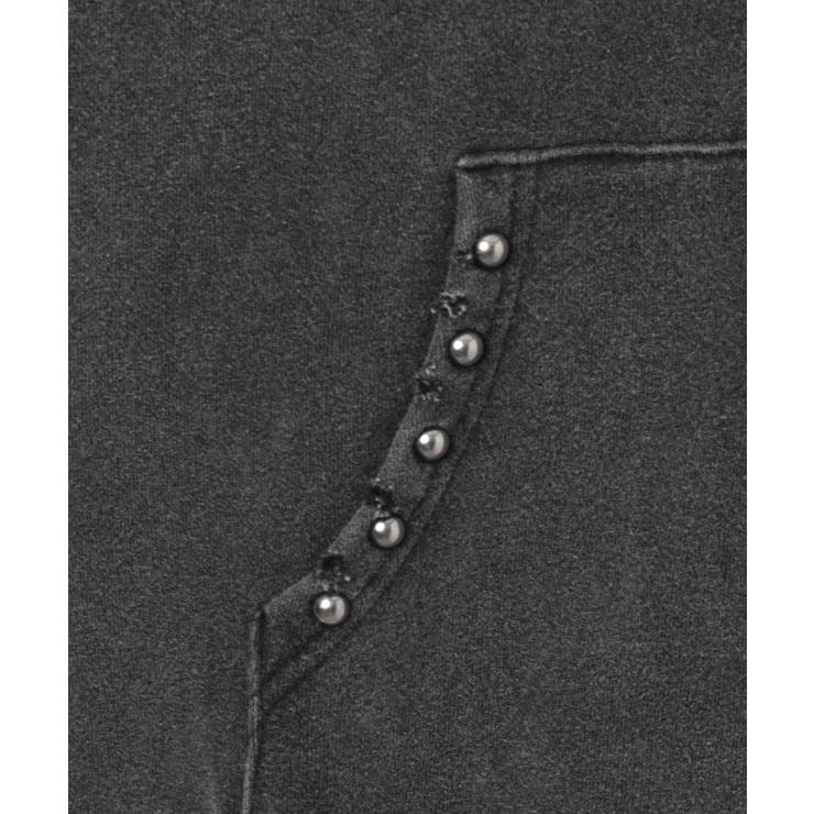 ヴィンテージライクスタッズジップパーカー | WEGO【WOMEN】 | 詳細画像19 