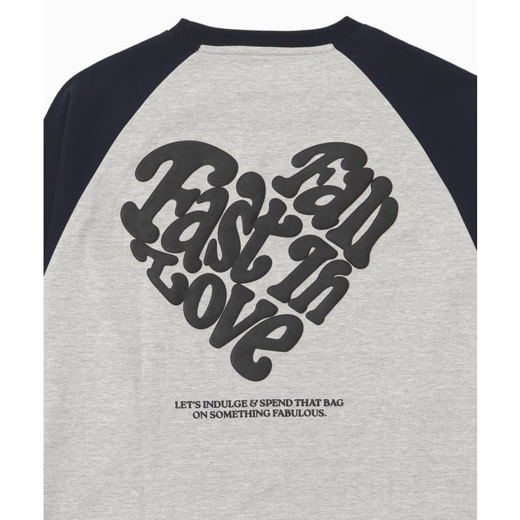 ラグランハートグラフィックT(LS)[品番：WG010093435]｜WEGO【MEN