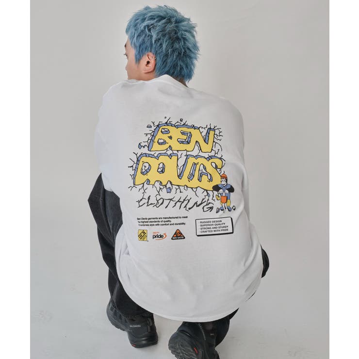 別注BENDAVISグラフィックT(LS) | WEGO【MEN】 | 詳細画像1 