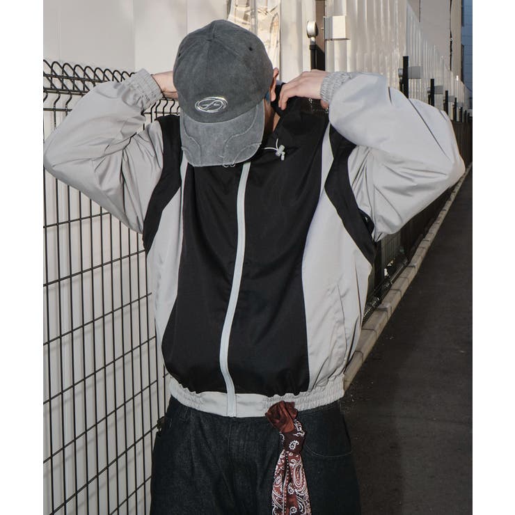 カラーブロック2WAYショートブルゾン | WEGO【MEN】 | 詳細画像1 