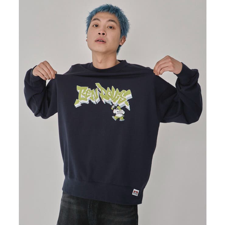 別注BENDAVISバブルロゴプルオーバー | WEGO【MEN】 | 詳細画像1 