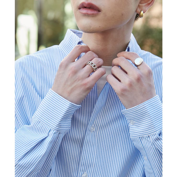 オックスフォードワンポイントシャツ(LS) | WEGO【MEN】 | 詳細画像6 