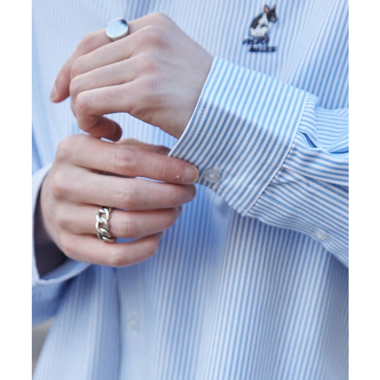オックスフォードワンポイントシャツ(LS) | WEGO【MEN】 | 詳細画像7 