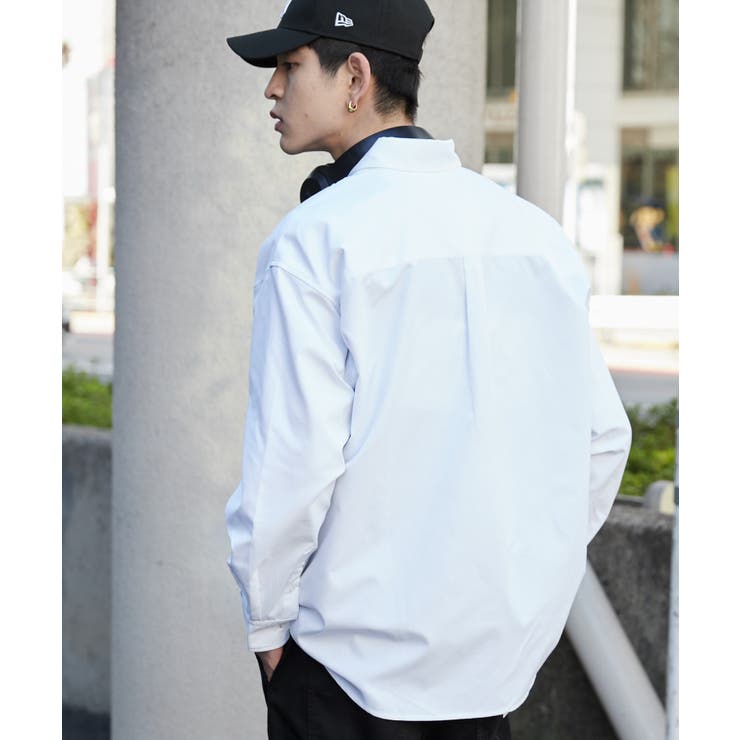オックスフォードワンポイントシャツ(LS) | WEGO【MEN】 | 詳細画像12 