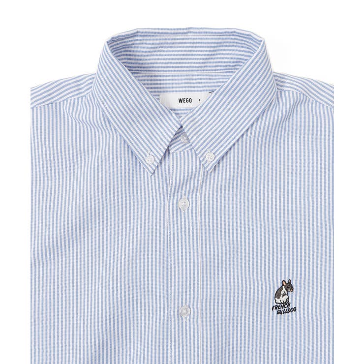 オックスフォードワンポイントシャツ(LS) | WEGO【MEN】 | 詳細画像17 