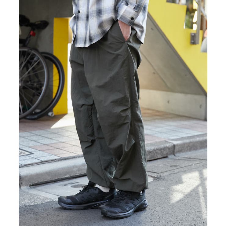 ナイロンイージーパンツ | WEGO【MEN】 | 詳細画像1 