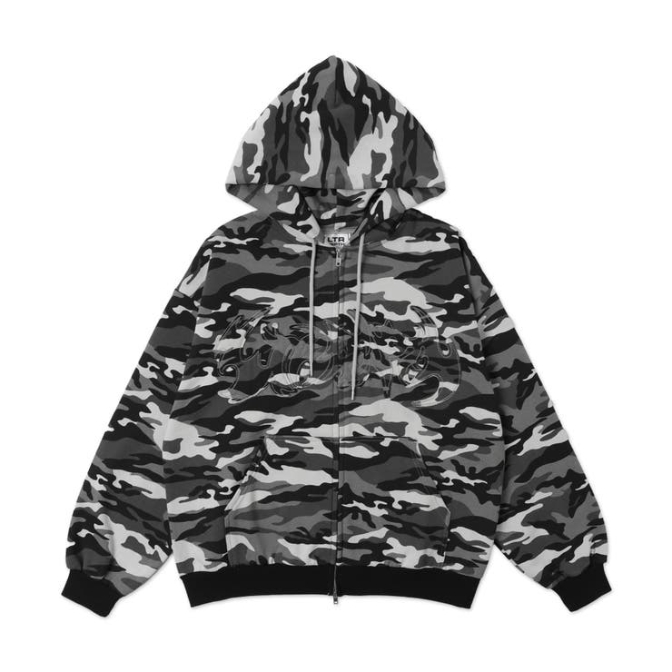 カモフラグラフィックZIPパーカー[品番：WG010093482]｜WEGO