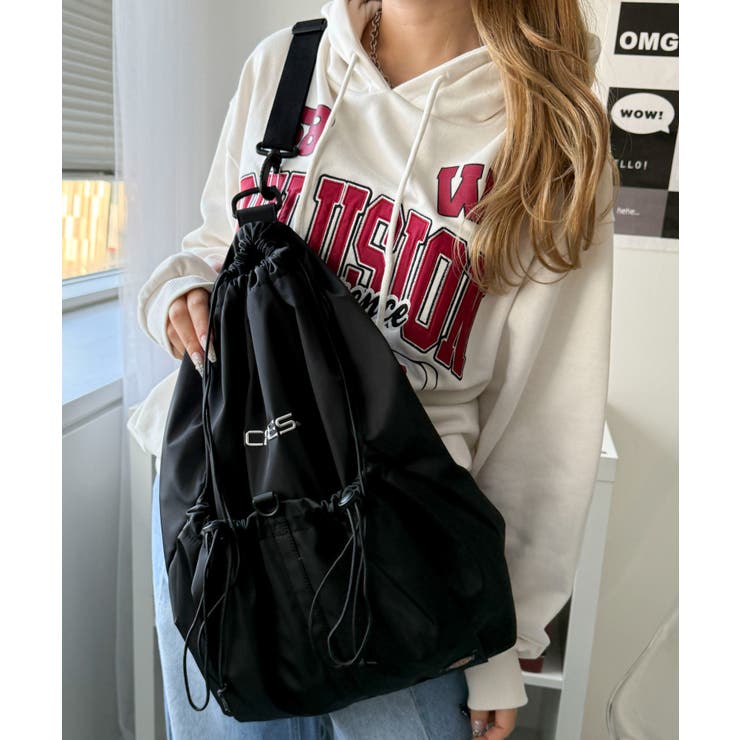 ブラック | 別注Dickies2wayナップサック | WEGO【MEN】