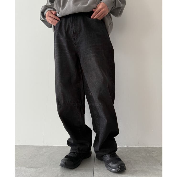 OVER WAIST SWITCHING DENIM
