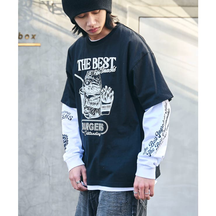 グラフィックアンサンブルT(LS) | WEGO【MEN】 | 詳細画像12 
