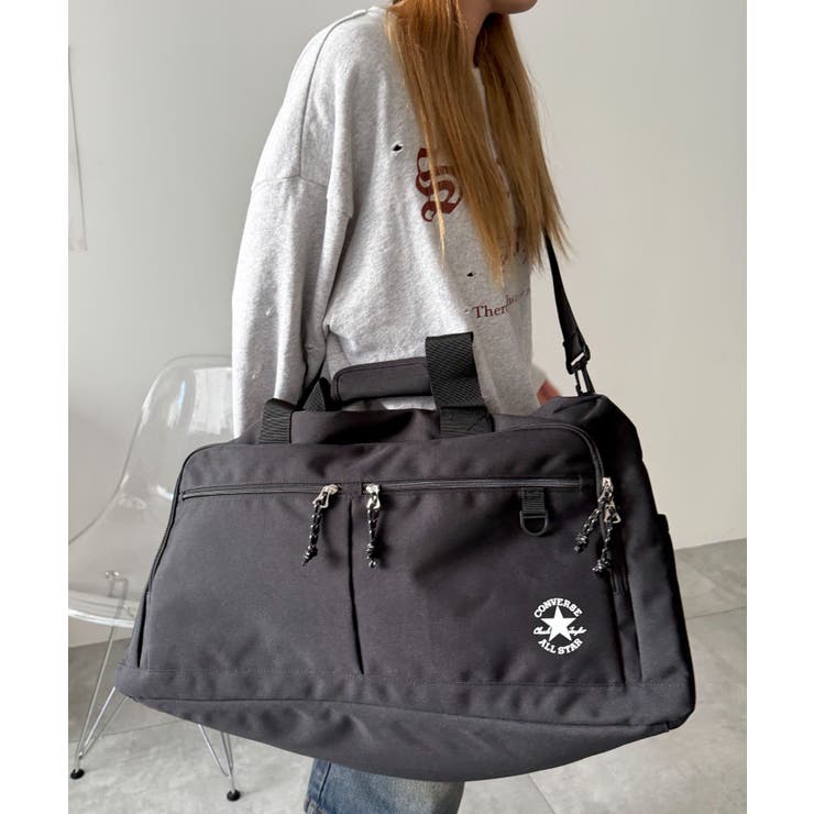 ブラック | CONVERSE ボストンバッグ | WEGO【MEN】