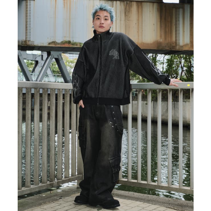 マルチZIPデニムパンツ[品番：WG010093527]｜WEGO【MEN】（ウィゴー 