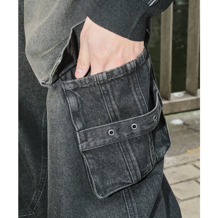 マルチZIPデニムパンツ[品番：WG010093527]｜WEGO【MEN】（ウィゴー 