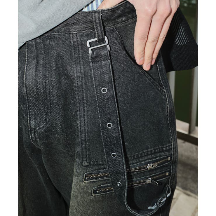 マルチZIPデニムパンツ[品番：WG010093527]｜WEGO【MEN】（ウィゴー 