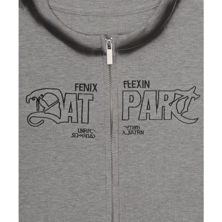 Wジップロゴブリーチトップス | WEGO【WOMEN】 | 詳細画像14 