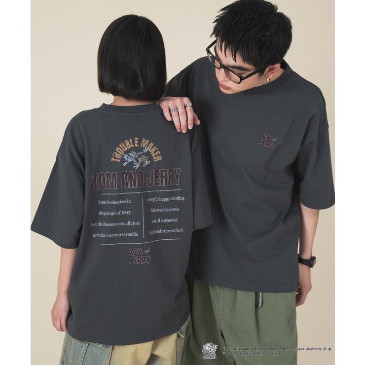 AND1 Grab a straw. グラフィックTシャツ ブラック AND1 Grab a straw. グラフィックTシャツ ブラック TOMandJERRY