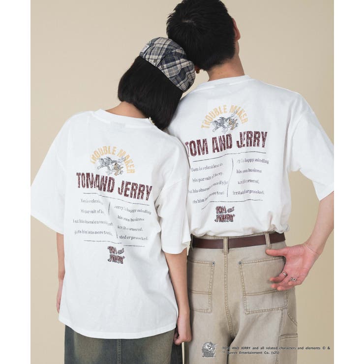 TOMandJERRYグラフィックT(S) | WEGO【MEN】 | 詳細画像13 