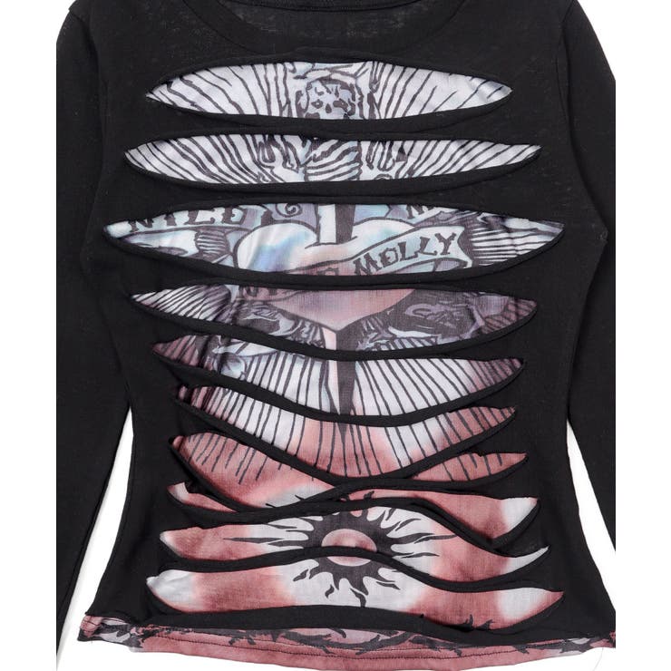 クラッシュグラフィックトップ | WEGO【WOMEN】 | 詳細画像14 