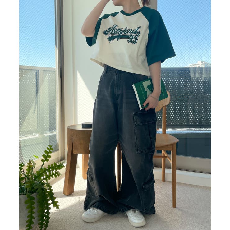 ラグランショートT | WEGO【WOMEN】 | 詳細画像2 