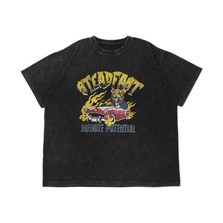 柄6 | ヴィンテージウォッシュグラフィックBIGT | WEGO【WOMEN】