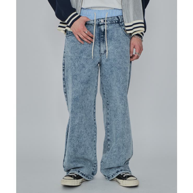 ボクサードッキングデニムパンツ | WEGO【MEN】 | 詳細画像1 