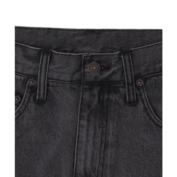 スプレーペイントストレートデニムパンツ[品番：WG010093693]｜WEGO