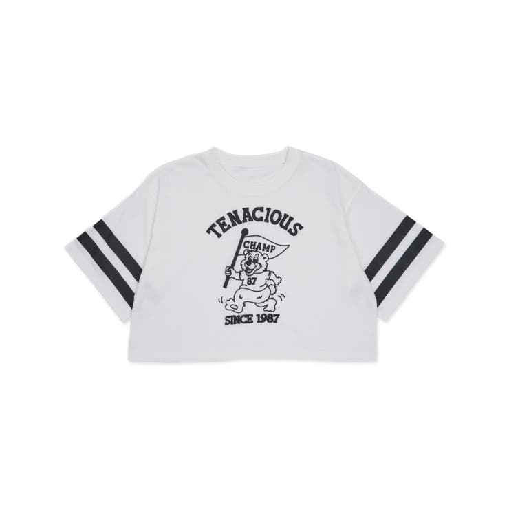 ブラック | FUNNYグラフィックショートT | WEGO【WOMEN】