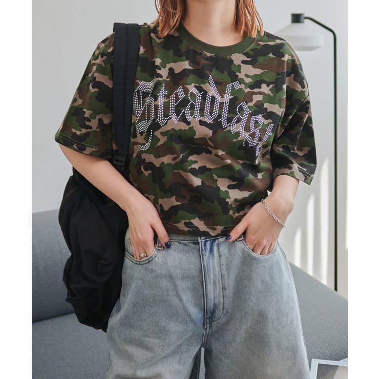 ラインストーンショートT | WEGO【WOMEN】 | 詳細画像16 