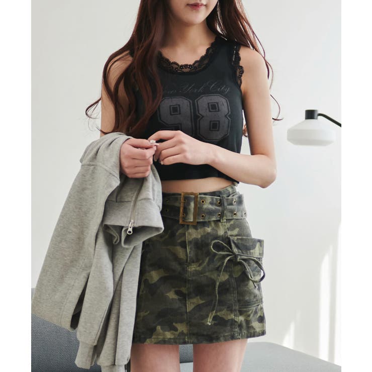 グラフィックレースタンク | WEGO【WOMEN】 | 詳細画像9 