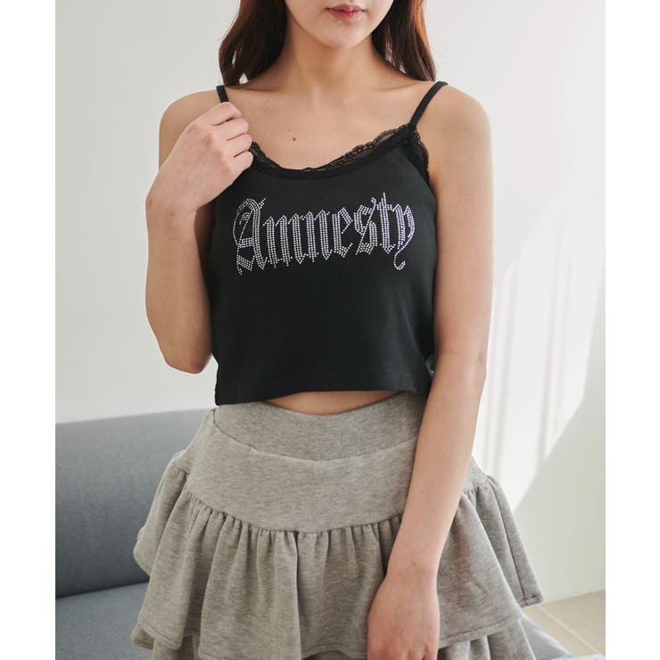 ラインストーンレースキャミ | WEGO【WOMEN】 | 詳細画像10 
