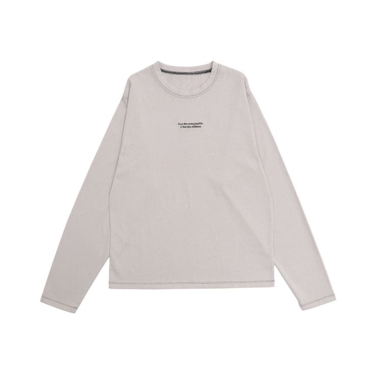 スリムフィットシアーT(LS) | WEGO【MEN】 | 詳細画像1 