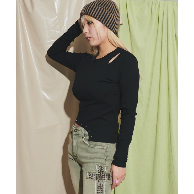 アシンメトリーマルチデザイントップ | WEGO【WOMEN】 | 詳細画像7 