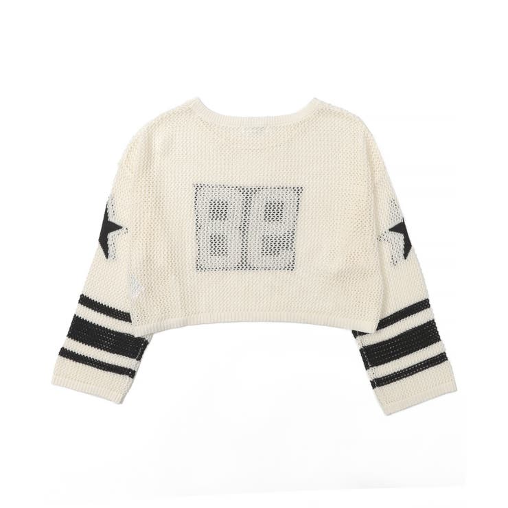 ナンバリングメッシュショートニット | WEGO【WOMEN】 | 詳細画像18 