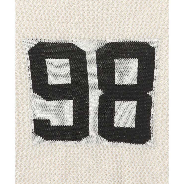 ナンバリングメッシュショートニット | WEGO【WOMEN】 | 詳細画像20 