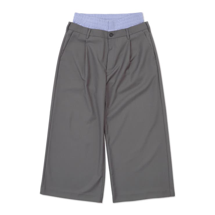 ダブルウエストバギースラックス | WEGO【MEN】 | 詳細画像1 