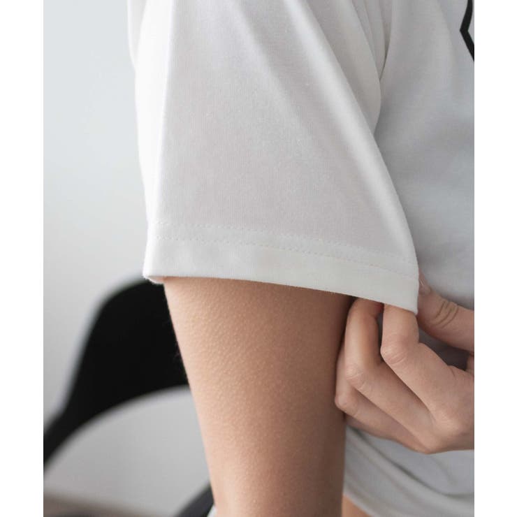 ナンバリングサイドドロストちびT | WEGO【WOMEN】 | 詳細画像4 