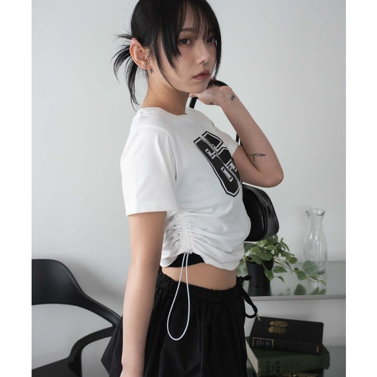 ナンバリングサイドドロストちびT | WEGO【WOMEN】 | 詳細画像10 