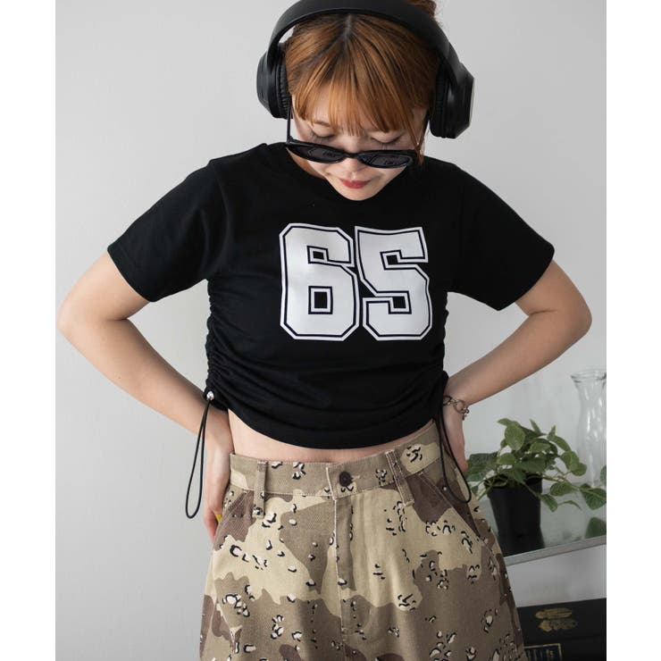 ナンバリングサイドドロストちびT | WEGO【WOMEN】 | 詳細画像14 