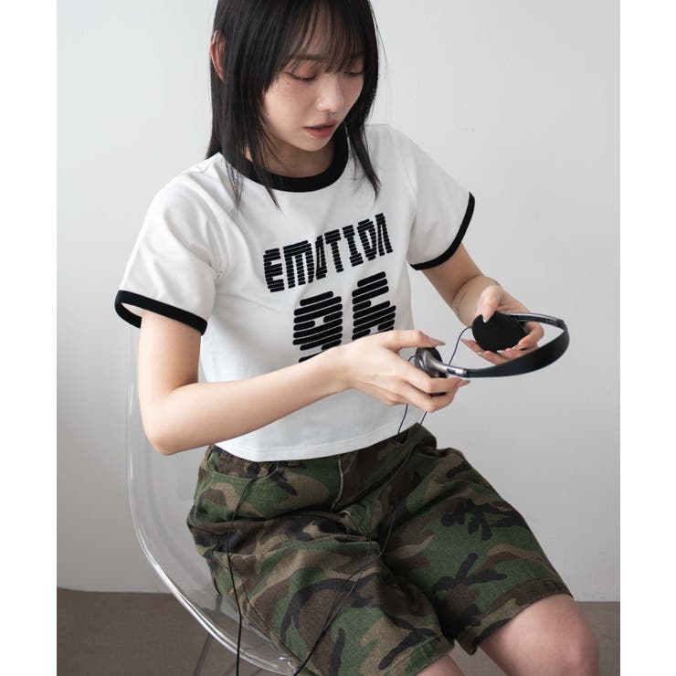ナンバリングリンガーチビT[品番：WG010093904]｜WEGO【WOMEN